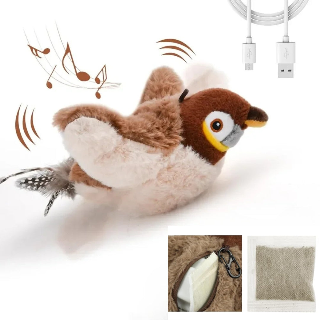 Bobby The Sparrow - Interactive Cat Toy